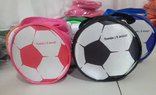 Bolsa Mini Bola Futebol - Lembrancinhas 15x15x8 Aprox.