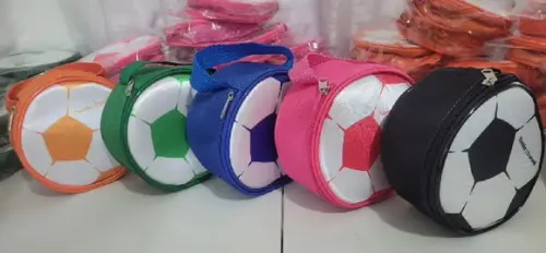 Bolsa Mini Bola Futebol - Lembrancinhas 15x15x8 Aprox.