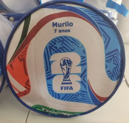 Bolsa Redonda Bola de Futebol