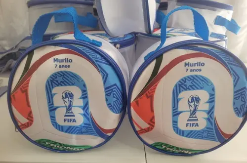 Bolsa Redonda Bola de Futebol