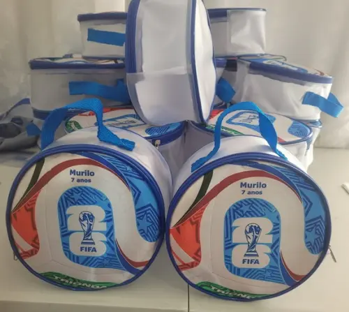 Bolsa Redonda Bola de Futebol