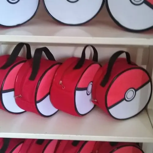 Bolsa Redonda Pokebola 19x19x7
