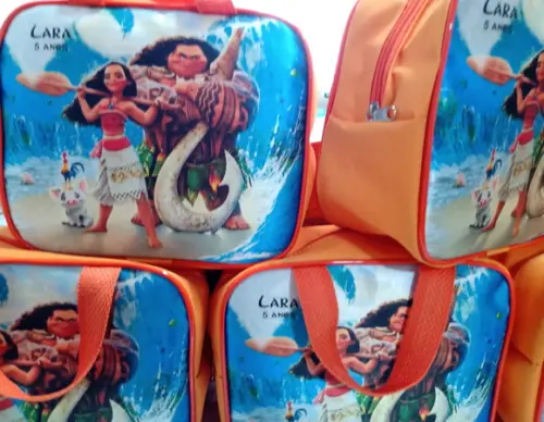 Bolsa Retangular Personalizada Moana