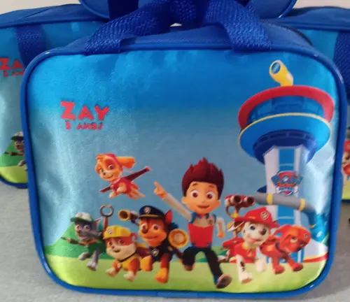 Bolsa Retangular Personalizada Patrulha Canina