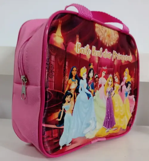 Bolsa Retangular Personalizada Princesas