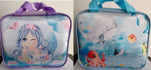 Bolsa Retangular Personalizada Sereia