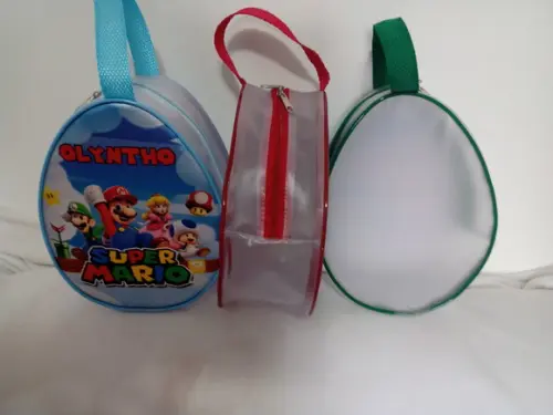 Bolsinha Oval Super Mário Bross