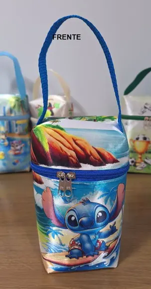 Estojo para Lápis de Cor Stitch - Brinde/lembrancinhas
