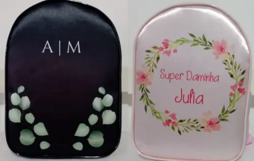 Mochila em Sarja Personalizada Pajens e Damas