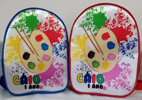 Mochila Personalizada Aquarela