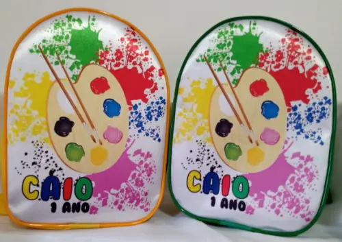 Mochila Personalizada Aquarela
