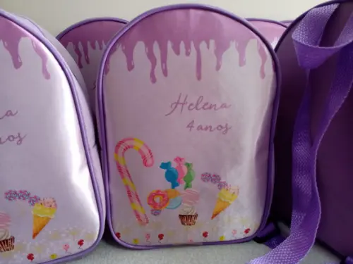 Mochila Personalizada Confeitaria