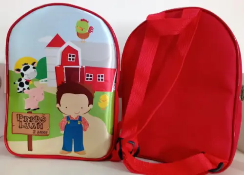 Mochila Personalizada Fazendinha