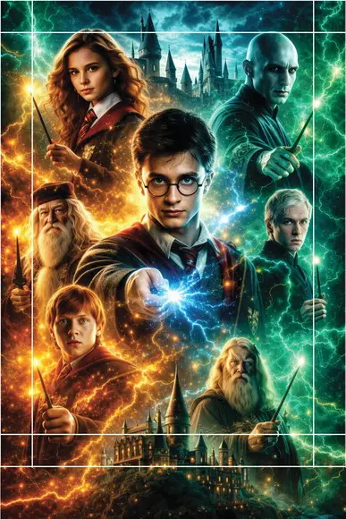 Mochila Personalizada Harry Potter