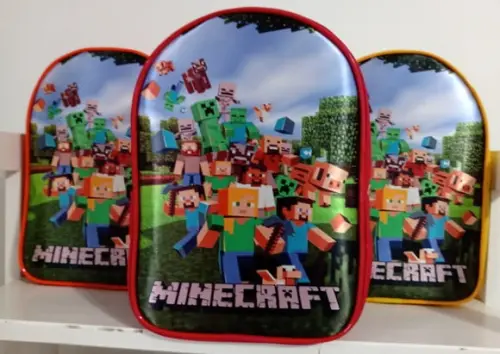 Mochila Personalizada Minecraft