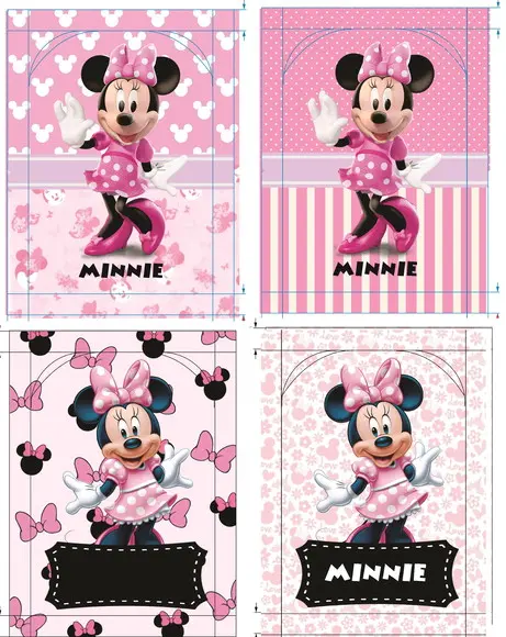 Mochila Personalizada Minnie Rosa