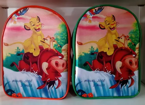 Mochila Personalizada Rei Leão