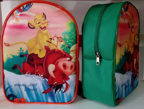 Mochila Personalizada Rei Leão