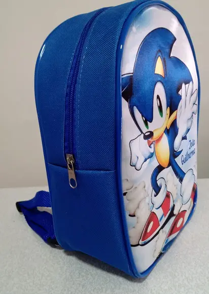 Mochila Personalizada Sonic