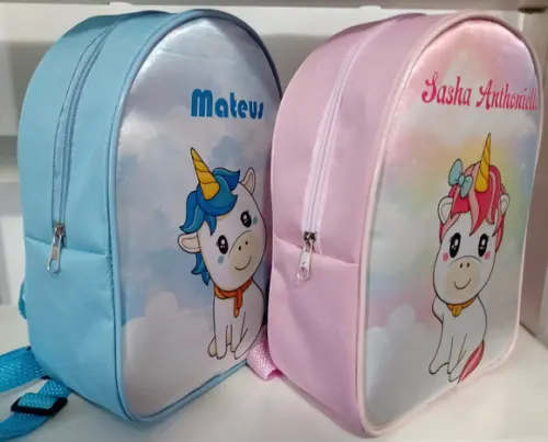 Mochila Personalizada Unicórnio