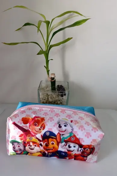 Necessaire Box Patrulha Canina Lembrancinha de Aniversário