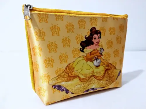 Necessaire Personalizada a Bela e a Fera 21x17