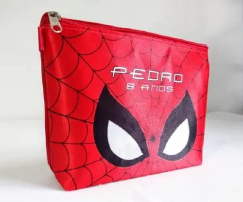 Necessaire Personalizada Homem Aranha 21x17
