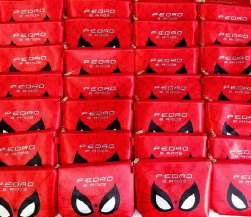 Necessaire Personalizada Homem Aranha 21x17