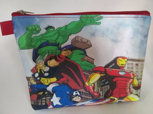 Necessaire Personalizada Mulher Maravilha 21x17