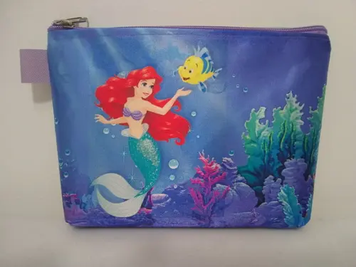 Necessaire Personalizada Pequena Sereia 21x17