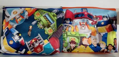 Necessaire Personalizada Transformers 21x17