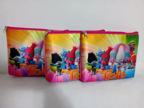 Necessaire Personalizada Trolls 21x17