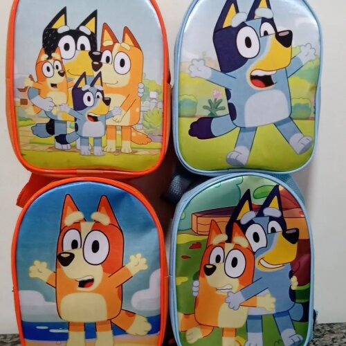 Mochila personalizada Bluey e Bingo - Lembrancinha de Aniversário