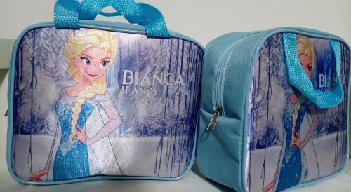 Bolsa Retangular Frozen Lembrancinha Personalizada Festa