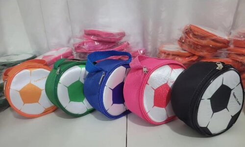 Bolsinha Bola de Futebol Lembrancinha 15x15x8 | Compre Aqui