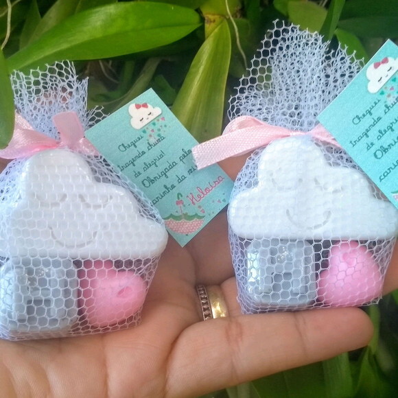 65 Unid Sabonete Chuva de Amor