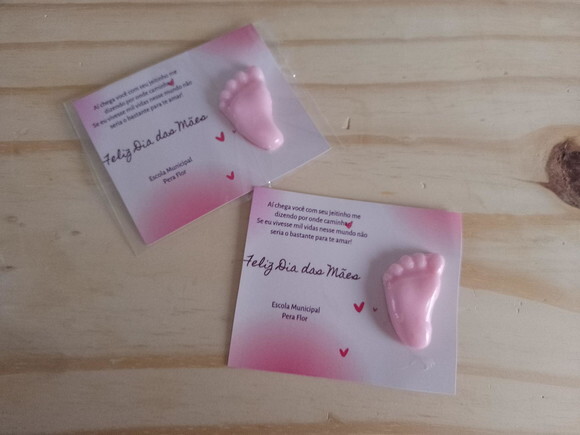 Card Perfumado Pezinho de Bebê
