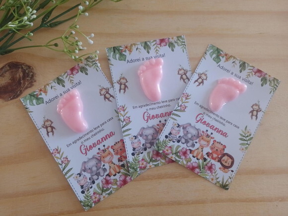 Card Perfumado Pezinho de Bebê