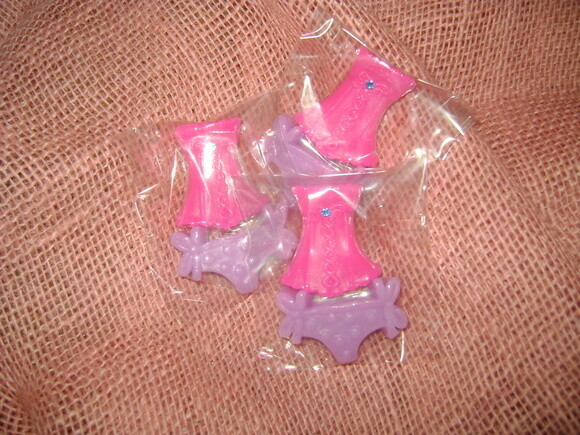 Conjunto Corpete E Calcinha em Sabonetes