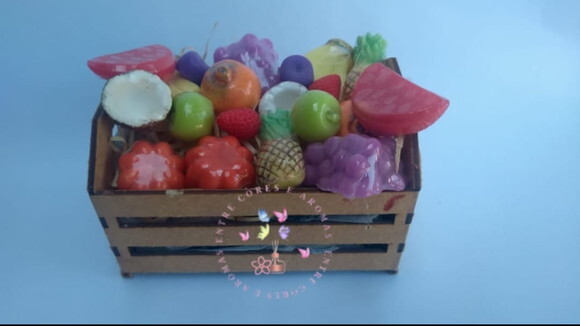 kilo de frutas em sabonete