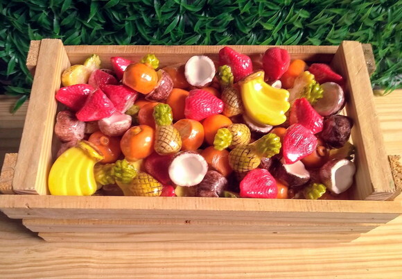 kilo de frutas em sabonete