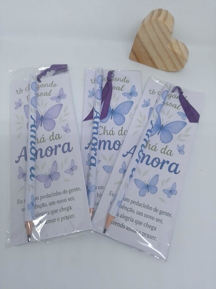 Lápis com Marca Páginas