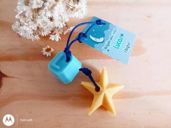 Pingente Estrelinha com Inicial