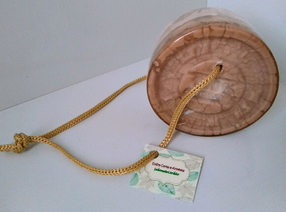 Sabonete 100%artesanal com cordão