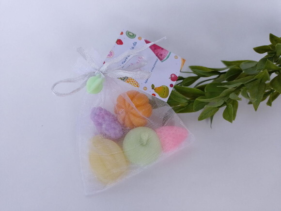 Saquinho de frutas candy