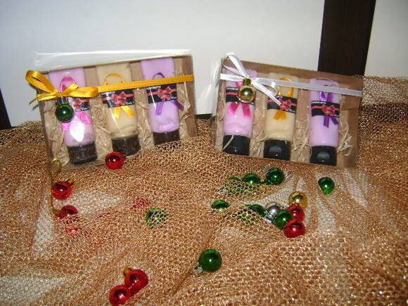Trio de creme hidratante corporal