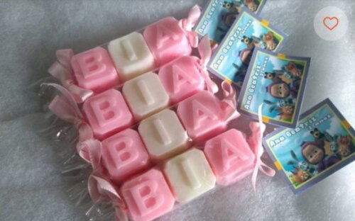 80 Unid Sabonete 3 Letras