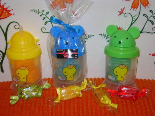 Caneca infantil com mini balas