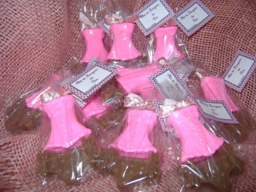 Conjunto Corpete E Calcinha em Sabonetes