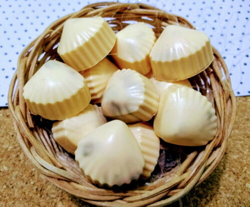 Mini concha de sabonete